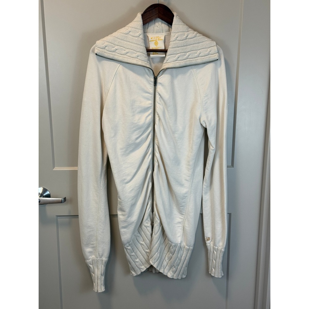 Oakley Gretchen Bleiler Signature Series Ivory Jacket Longline size Medium Y2K